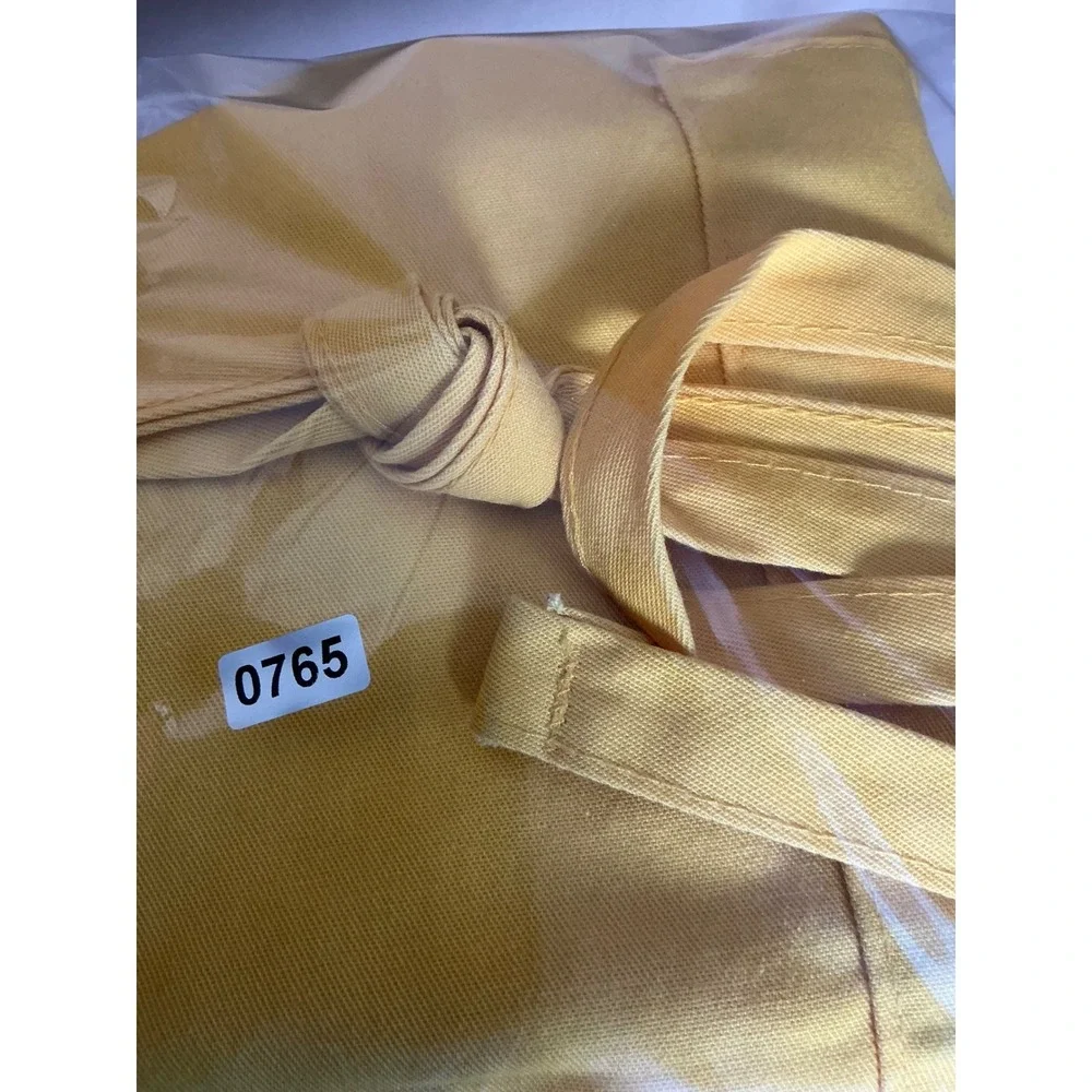 Fame Fabrics Seattle Pike Place Market Apron Unisex OS Yellow Good Graphic USA